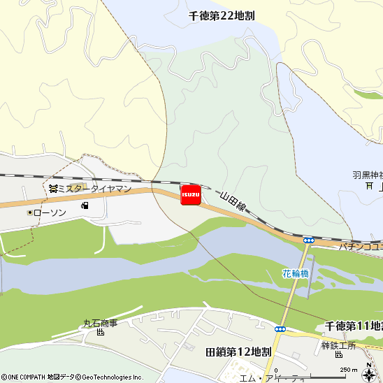 盛岡いすゞモーター株式会社・宮古営業所付近の地図